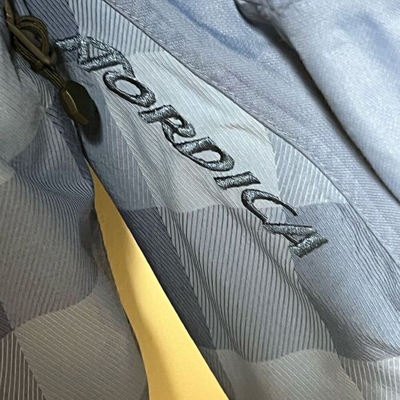 Nordica Italy Mens Blue Check Alpine Waterproof Ski Jacket Sz S/M Runs Large - Picture 10 of 11